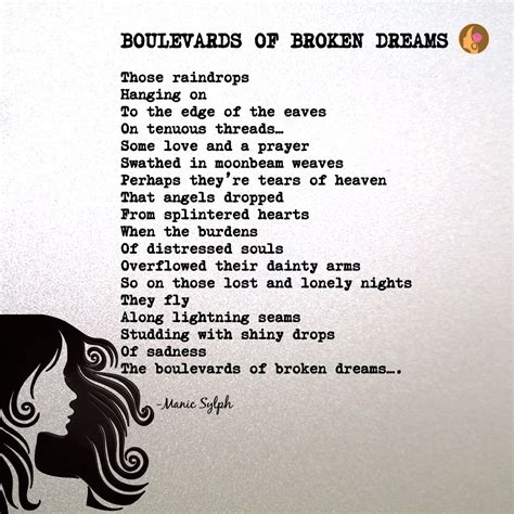 broken dreams|broken dreams poem.